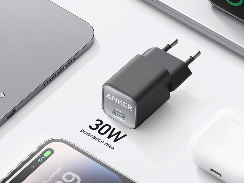 Anker Nano 3 30W GaN Netzladegerät