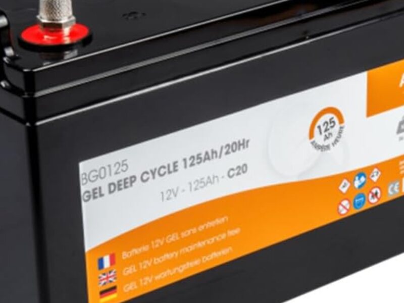 Batterie Antarion Gel 125Ah 12V Monobloc camping-car