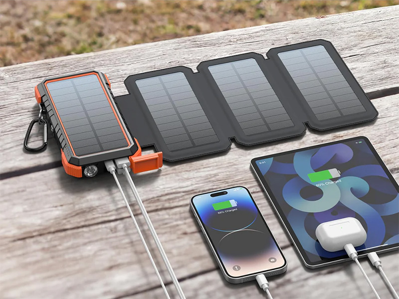 Blavor PN-W12 Pro 20,000 mAh 4-panel solar power bank