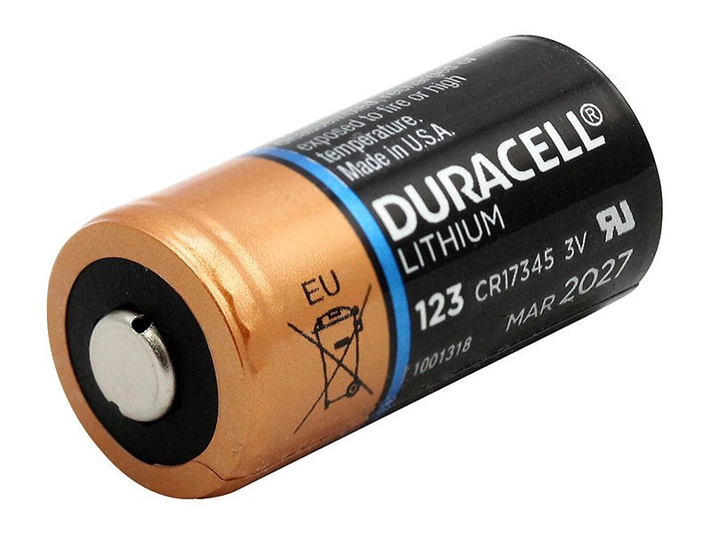 Duracell CR123A batteria al litio 3V