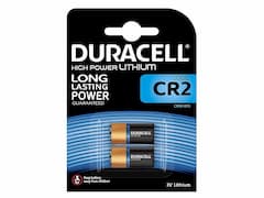 Duracell CR2 battery (x2)