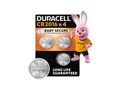 Duracell CR2016-Batterien (x4)