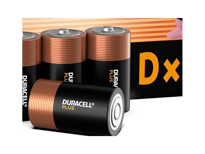 Duracell Plus LR20 D batteria alcalina