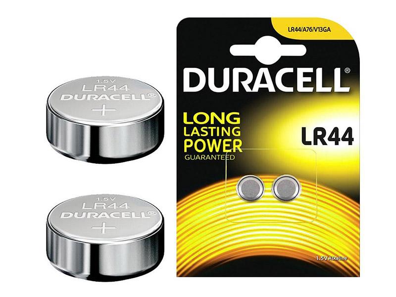 Duracell LR44 pila a bottone alcalina