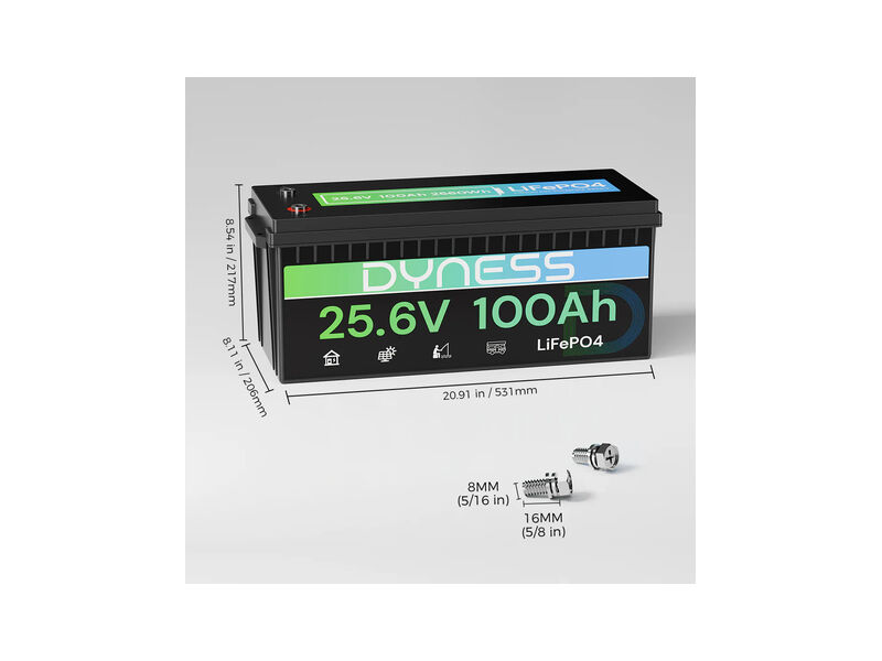 Dyness 24V 100Ah LiFePO4 Batterie - Foto 3