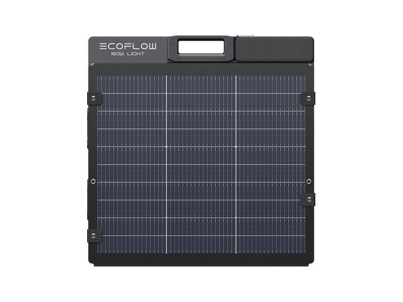 EcoFlow 160W pannello solare portatile bifacciale