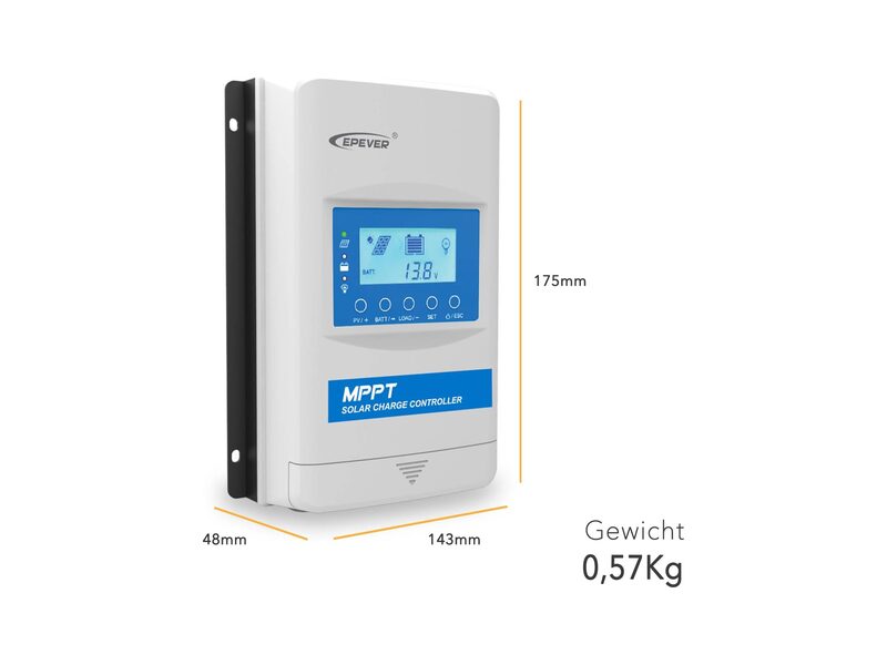 Epever XTRA1210N 10A regolatore di carica solare MPPT