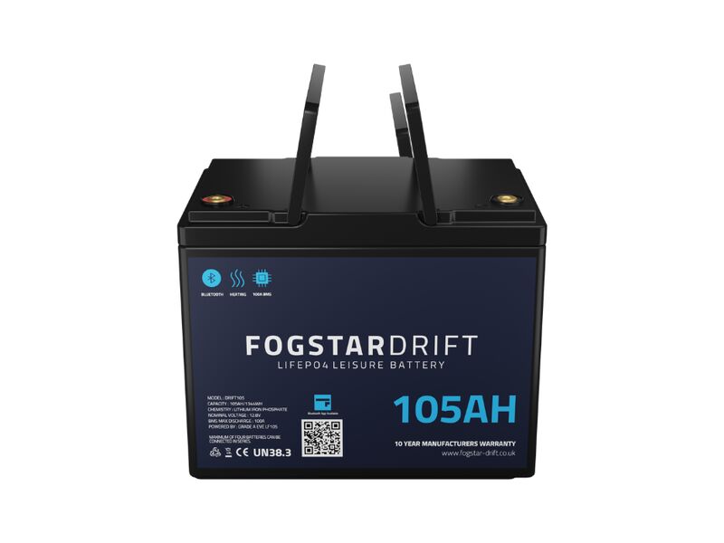 Batteria al litio Fogstar Drift 12V 105Ah LiFePO4