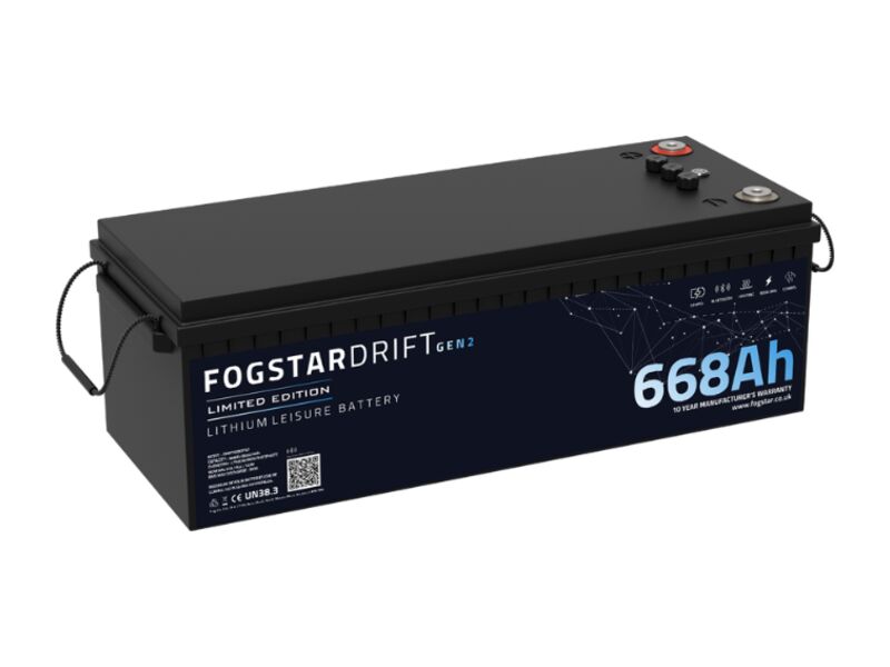 Fogstar Drift 668Ah Gen2 LiFePO4 battery