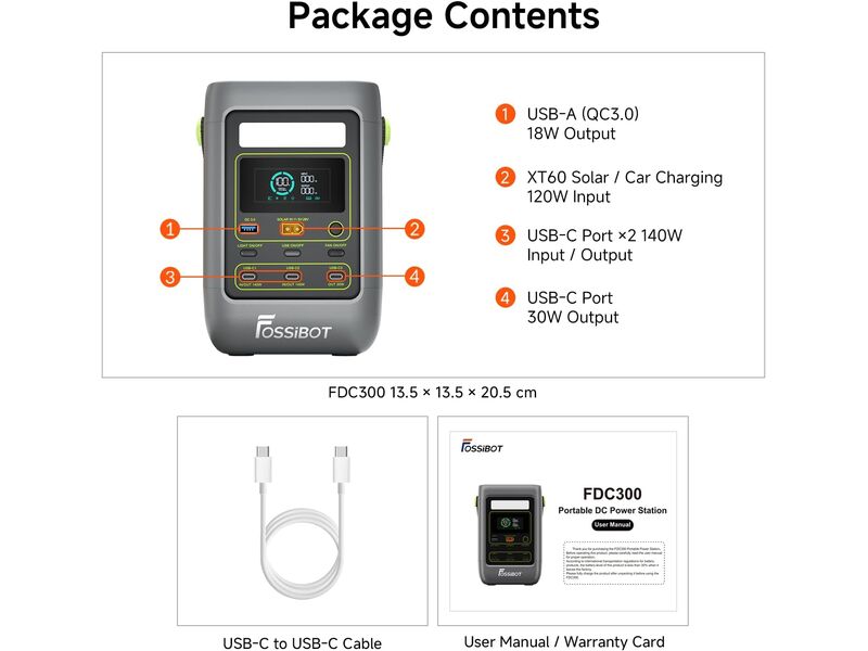 Fossibot FDC300 - photo 4