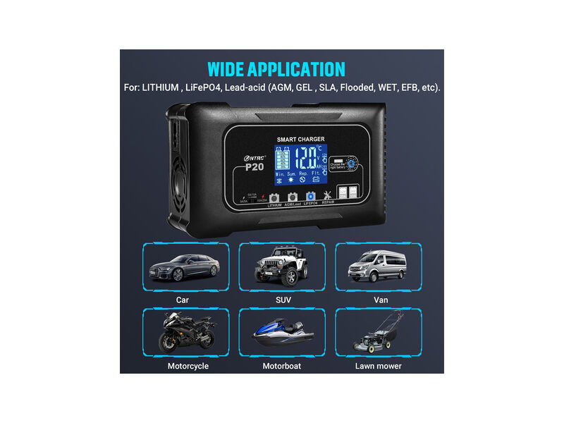HTRC P20 20A battery charger