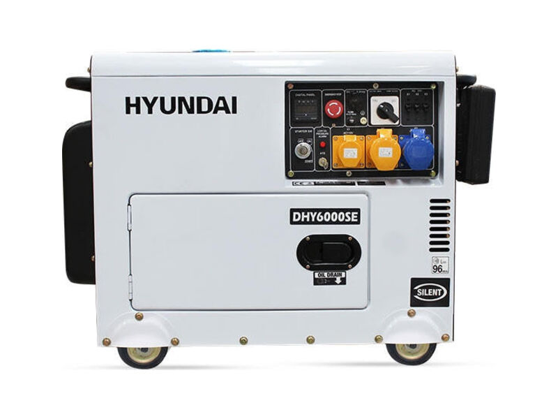 Generatore di corrente diesel Hyundai DHY6000SE