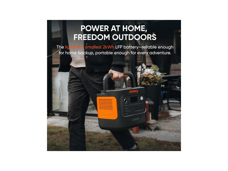 Jackery Explorer 2000 v2 station électrique 2042 Wh