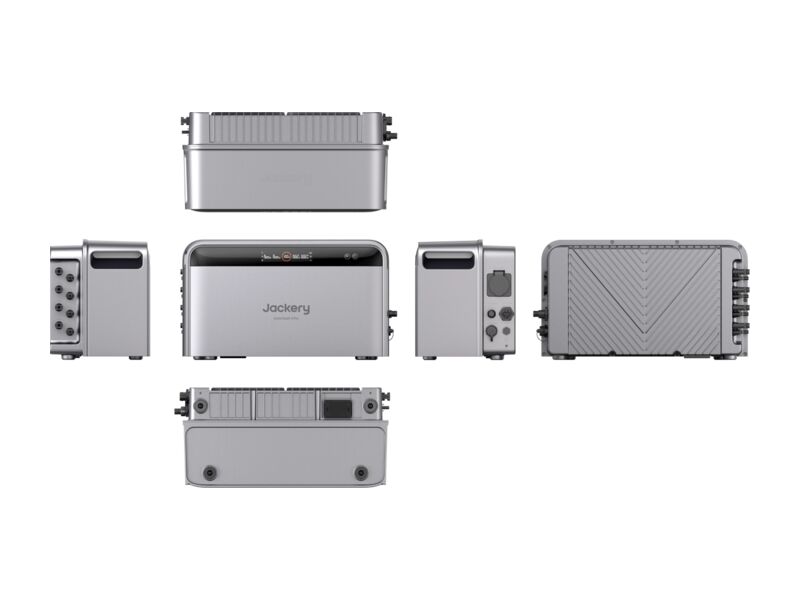 Jackery SolarVault 3 Pro Balkonkraftwerk-Speicher mit 4 MPPT und integriertem bidirektionalem Wechselrichter