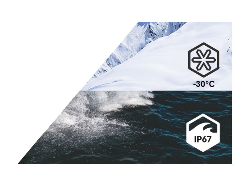 Liontron 100Ah lithium battery, -30 °C Arctic