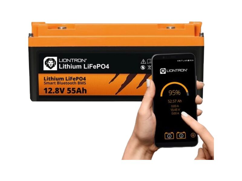 Liontron LiFePO4 55Ah Marine IP67 Liontron LiFePO4 55Ah Marine IP67