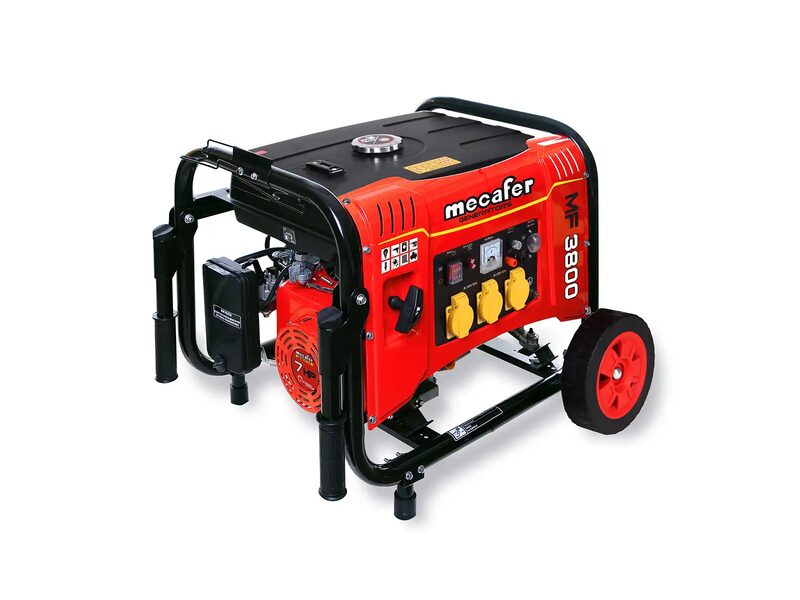 Generador Mecafer 3500 W con ruedas Generador Mecafer 3500 W con ruedas