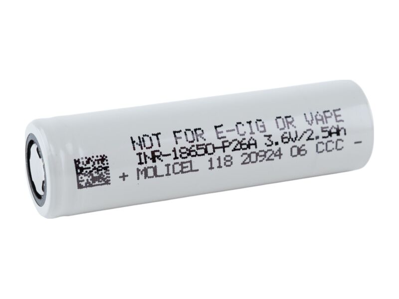 P26A 18650 (2600mAh)