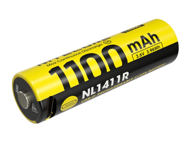 Nitecore NL1411R 14500 (1100mAh) Nitecore NL1411R 14500 (1100mAh)
