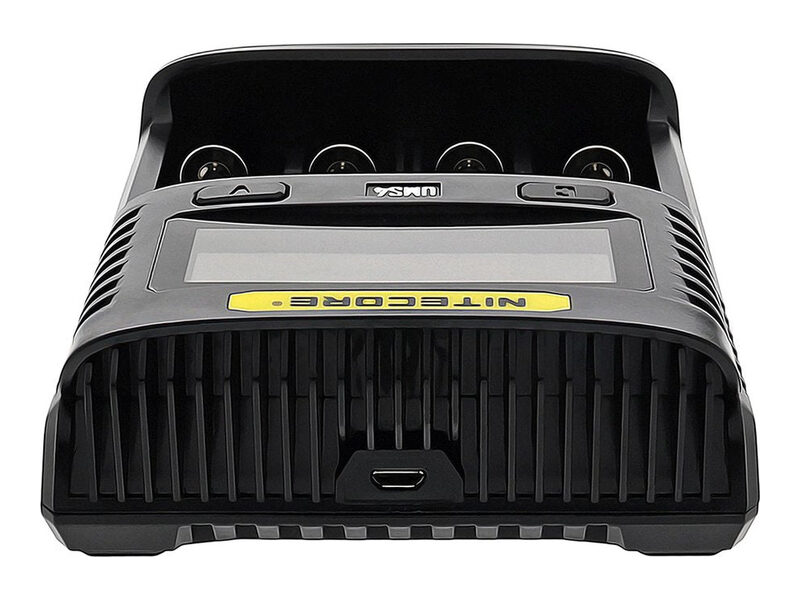 Chargeur d'accus Nitecore UMS4 4 emplacements