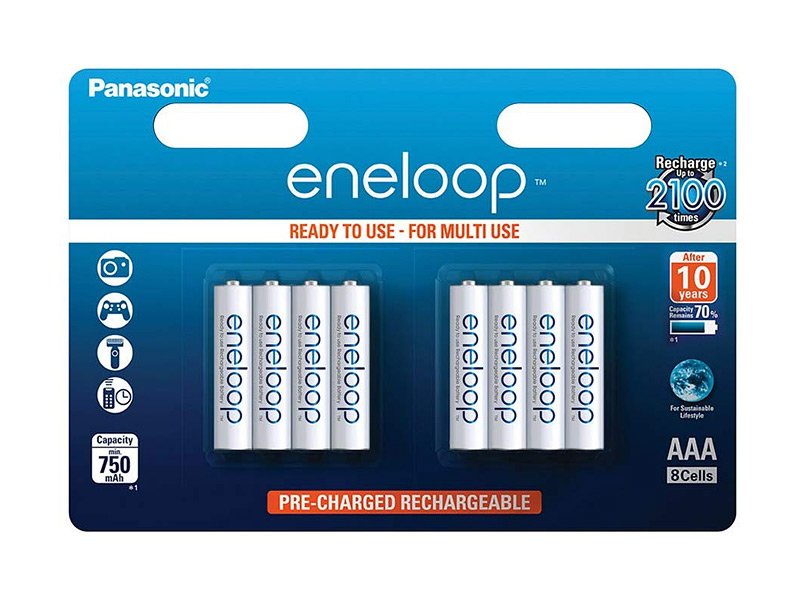 Panasonic Eneloop AAA 800mAh Panasonic Eneloop AAA 800mAh