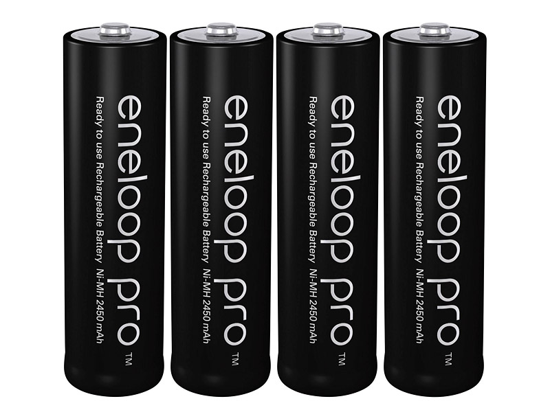 Panasonic Eneloop Pro AA 2500 mAh accumulatori