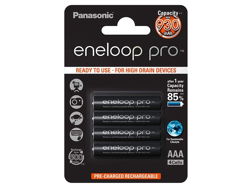 Panasonic Eneloop Pro AAA 930mAh Panasonic Eneloop Pro AAA 930mAh
