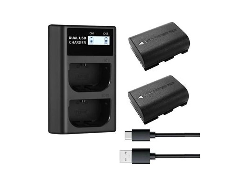 Qumox Kit batterie LP-E6NH Qumox Kit batterie LP-E6NH