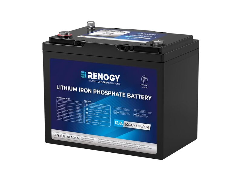 Renogy Batteria 100Ah 12V Renogy Batteria 100Ah 12V
