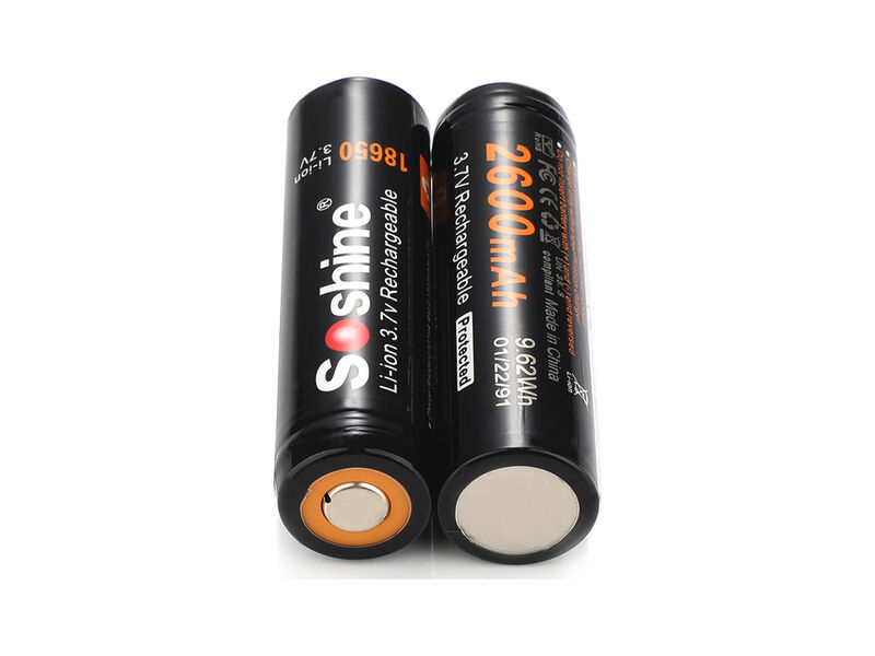 Accu Soshine 18650 2600mAh protégé Accu Soshine 18650 2600mAh protégé