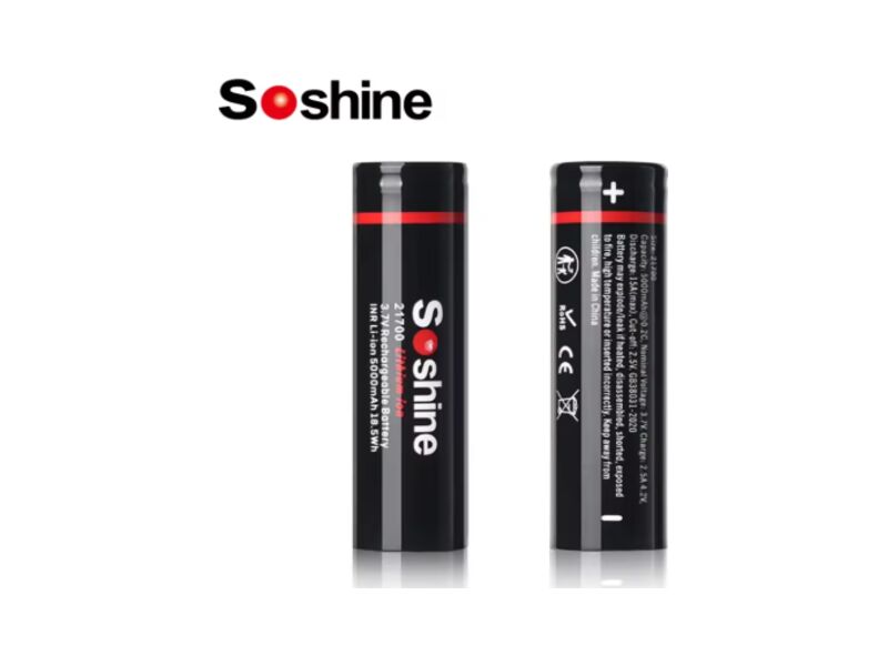 Accu Soshine 21700 3C 5000mAh lithium Accu Soshine 21700 3C 5000mAh lithium