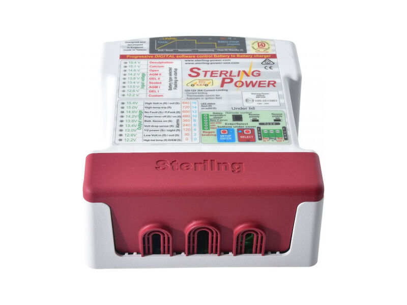 Cargador DC-DC Sterling Power BB1230 30A Cargador DC-DC Sterling Power BB1230 30A