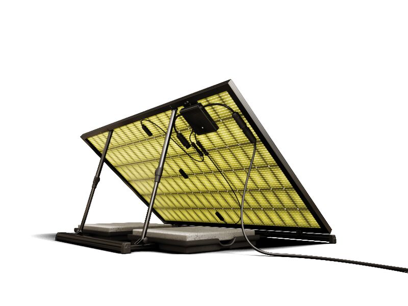 Sunology plug-in solar station
