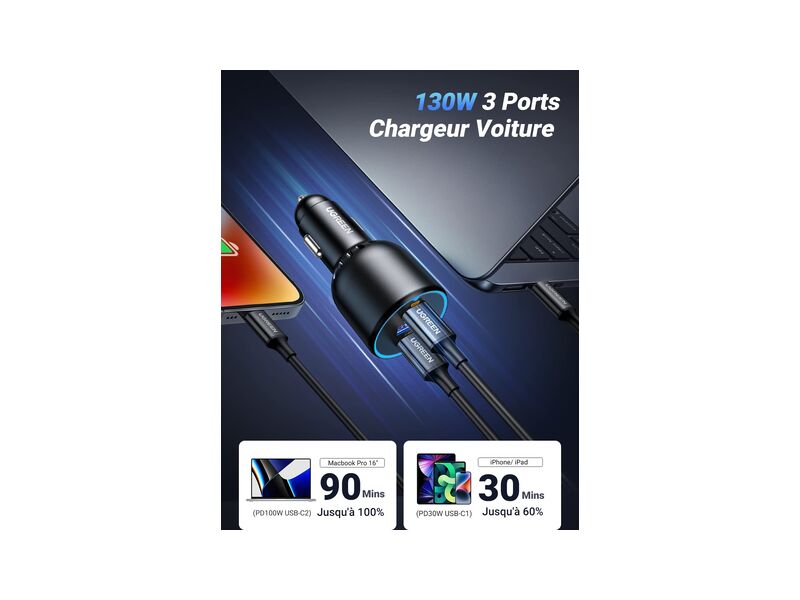 Ugreen 130W Car Charger - photo 3