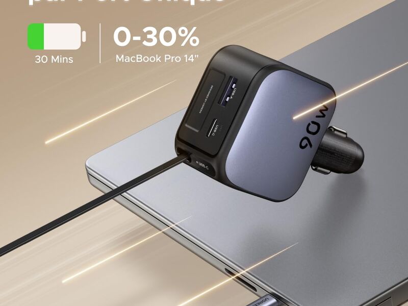 Ugreen 90W Car Charger - photo 3