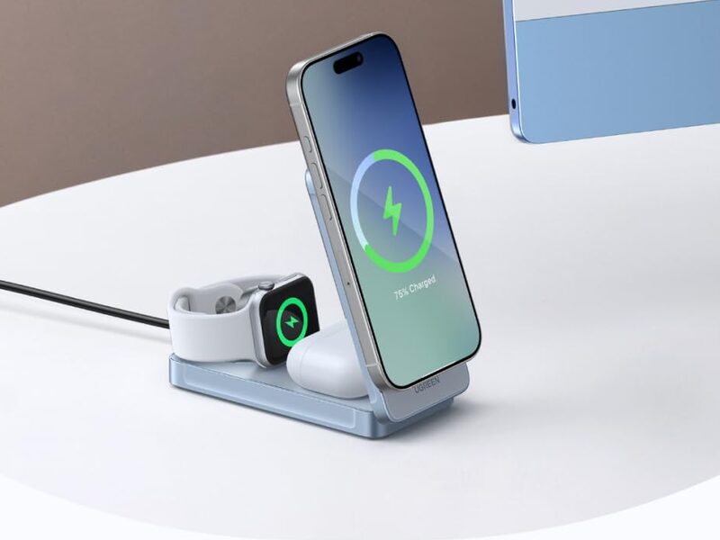 Ugreen 3-in-1 MagSafe Ladestation kabellos 25W