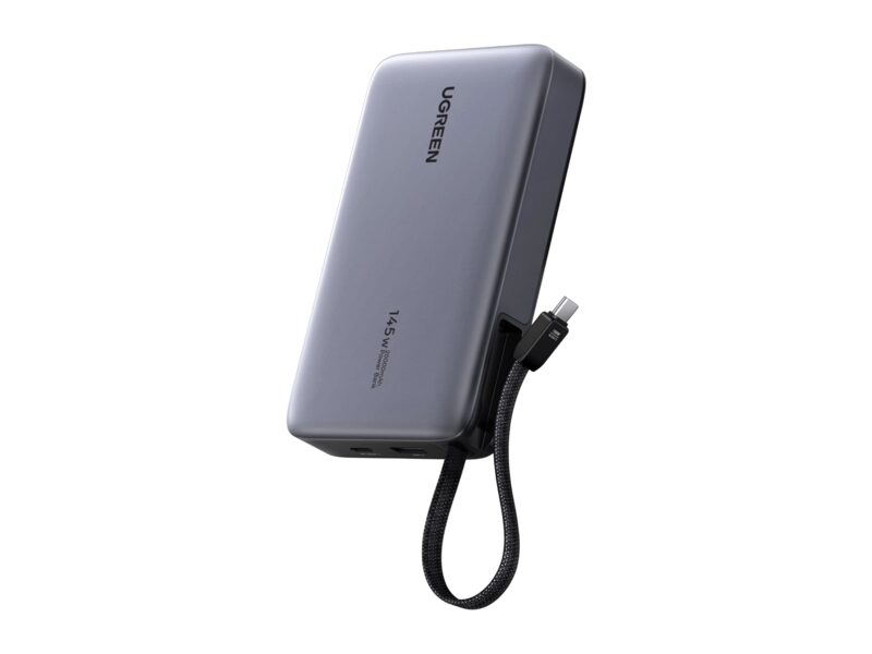 Power bank Ugreen 20000 mAh con cable integrado