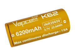 Vapcell K62 26650 (6200mAh) Vapcell K62 26650 (6200mAh)