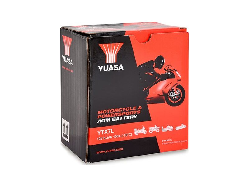 Batteria moto Yuasa YTX7L-BS AGM 100 A
