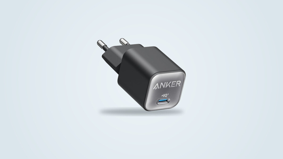 Anker Nano 3 511 30W USB-C wall charger on a light background