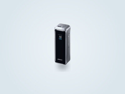 Anker Prime 20100 220W power bank with LCD display on a light background
