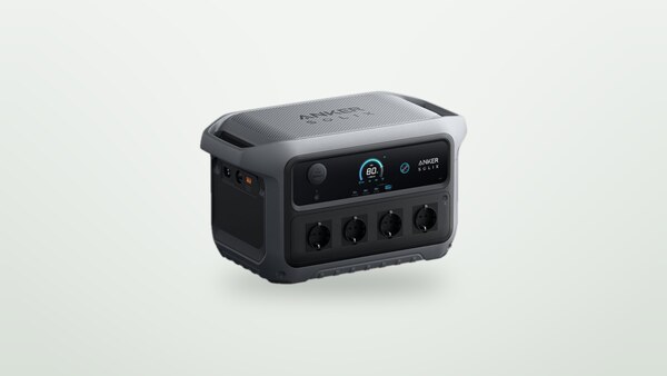 Anker Solix C2000 Gen 2 portable power station on a light background
