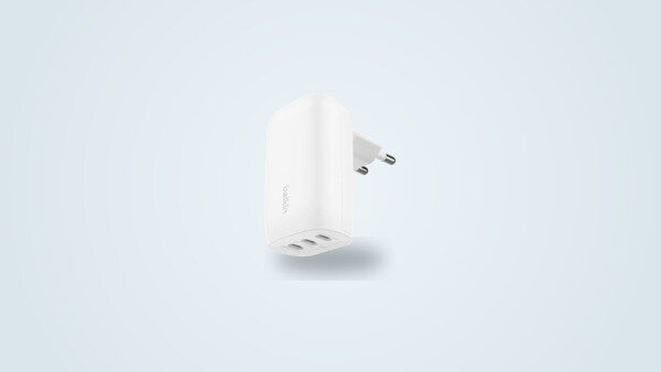 Belkin BoostCharge 67W wall charger with three USB-C ports