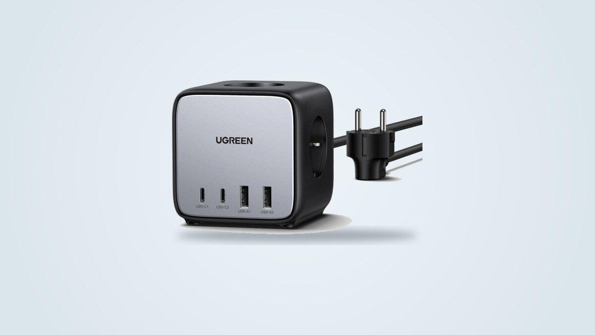 Multipresa USB Ugreen DigiNest Cube con prese e porte USB