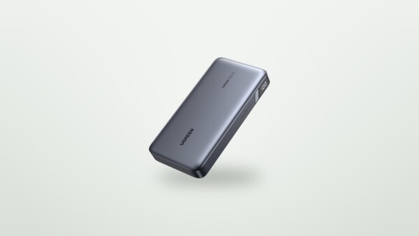 Ugreen Nexode 145W external battery on a light background
