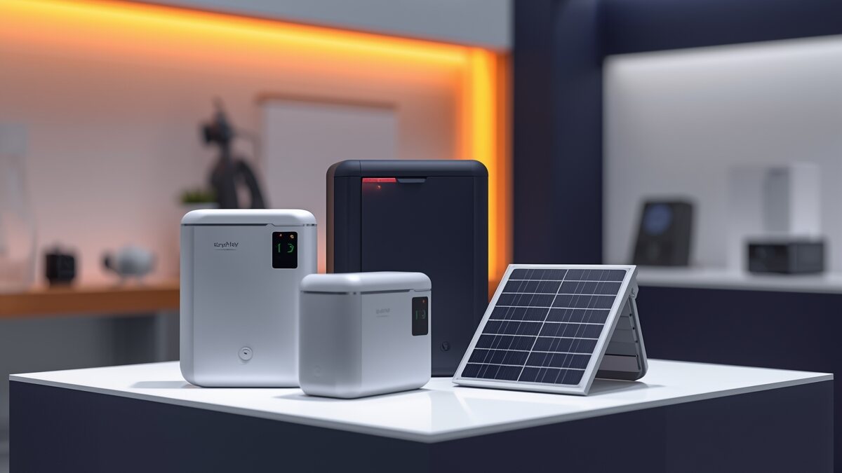 Bluetti booth at IFA Berlin 2026 with its power stations and balcony solar storage system on display